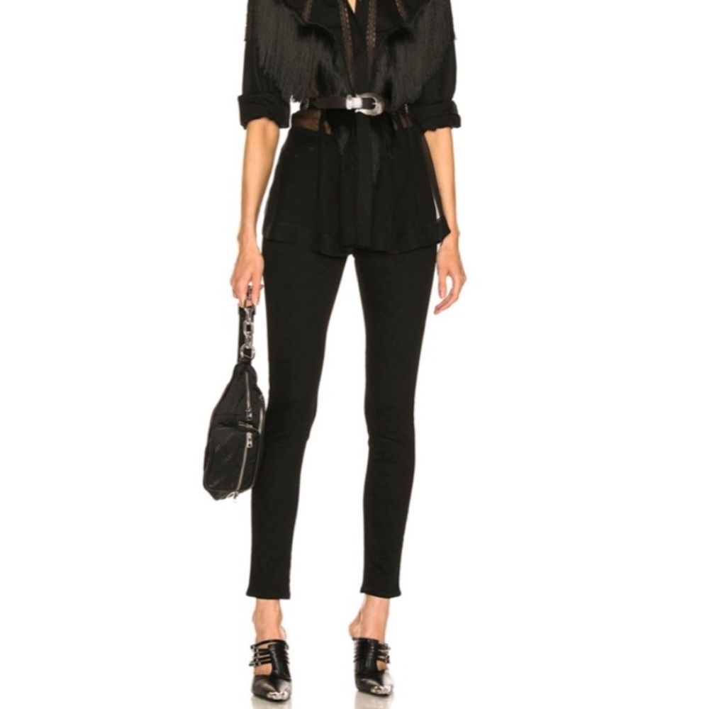 Acne Women's Black Ankle & Cropped Jeans